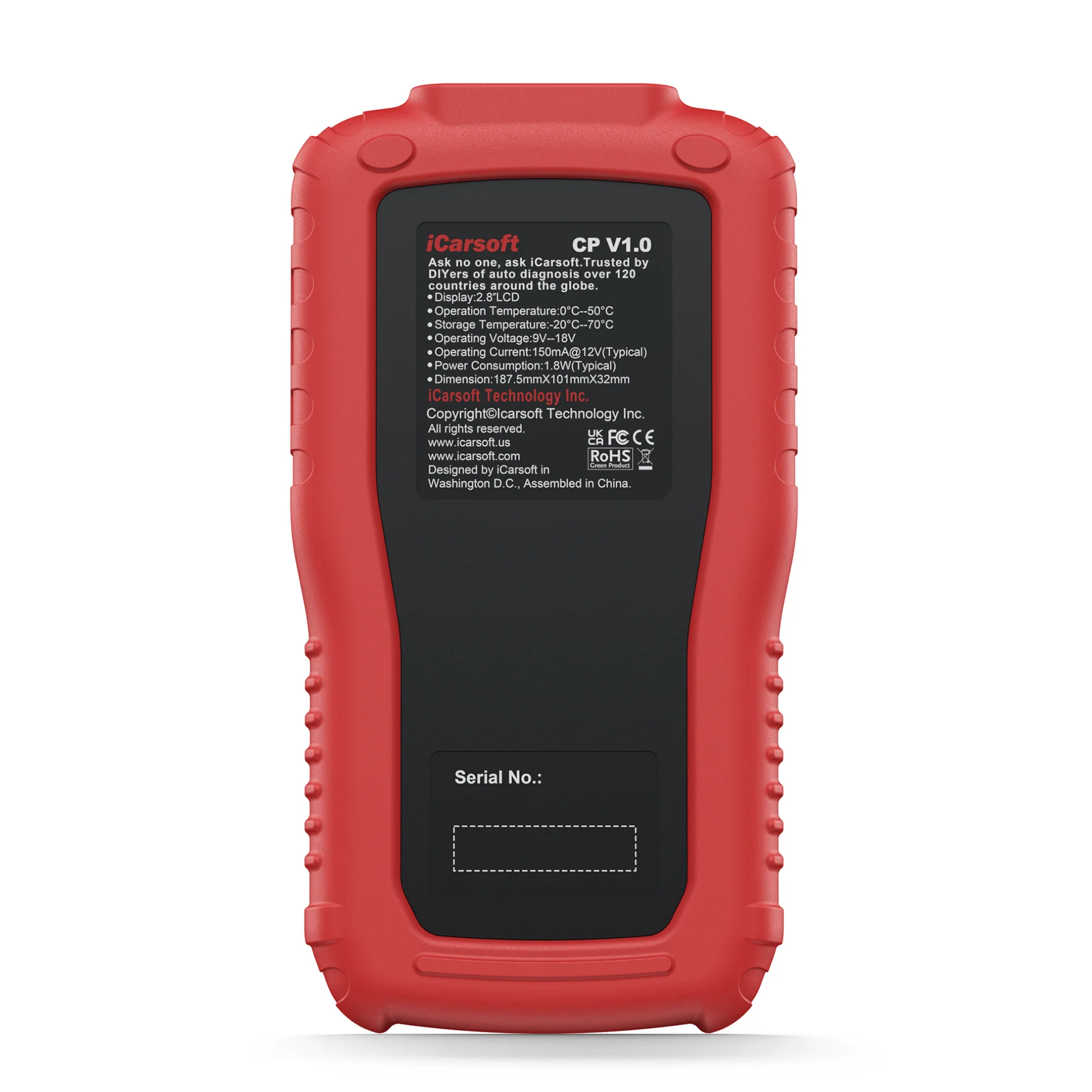 iCarsoft CP V1.0 Car Diagnostic Tool For Peugeot/Citroen - Image 6