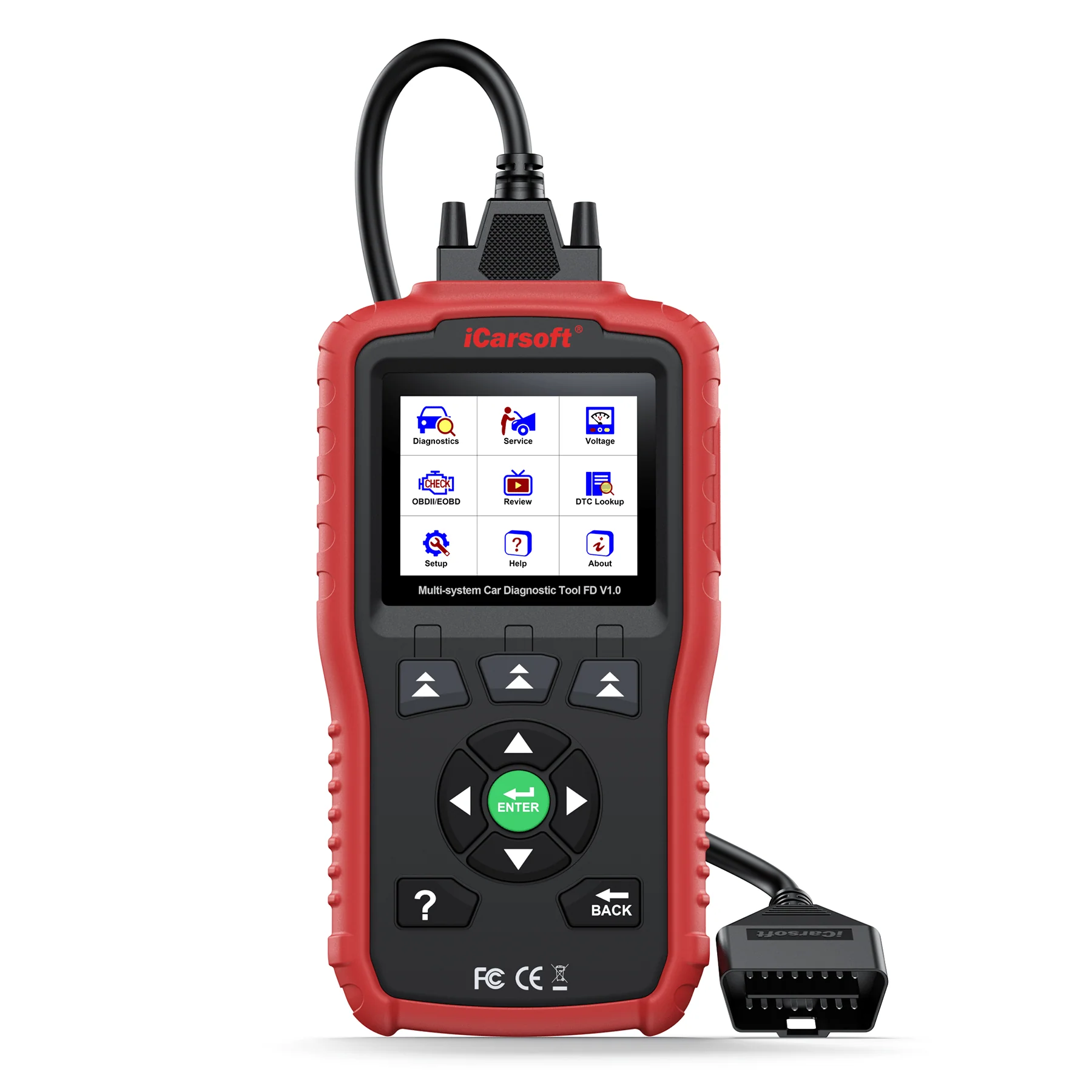 iCarsoft FD V1.0 Car Diagnostic Tool For Ford/Holden - Image 2