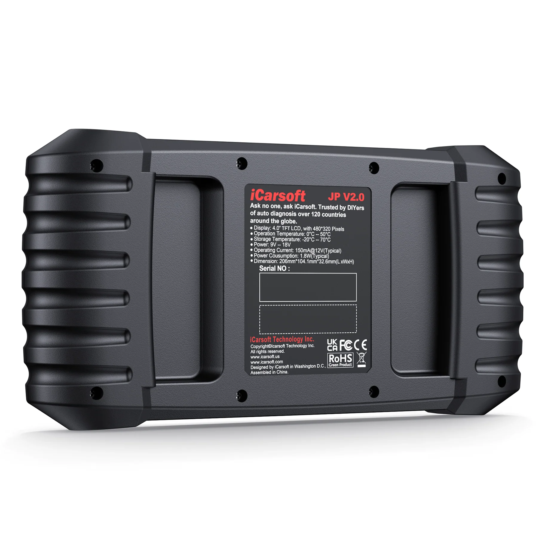 iCarsoft JP V2.0 Car Diagnostic Tool For Toyota/Lexus/Isuzu/Nissan/Honda/Subaru/Kia/Hyundai - Image 5