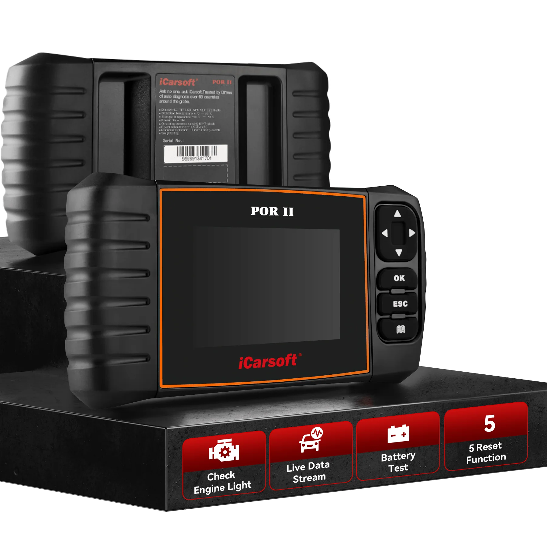 [Price Drop] iCarsoft POR II for Porsche Scan Tool - Image 10