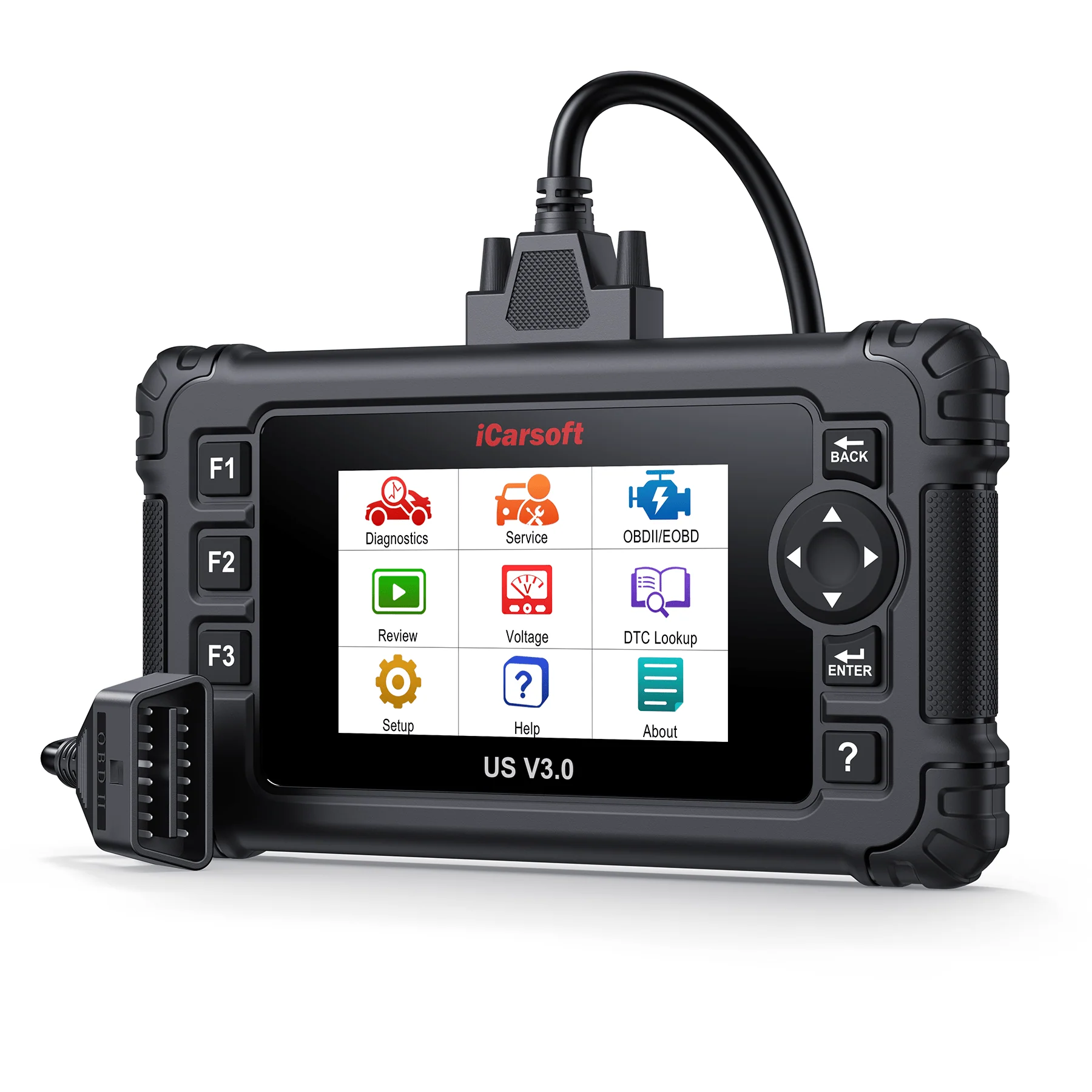 iCarsoft US V3.0 Car Diagnostic Tool For US Ford/GM/Chrysler/Jeep - Image 3