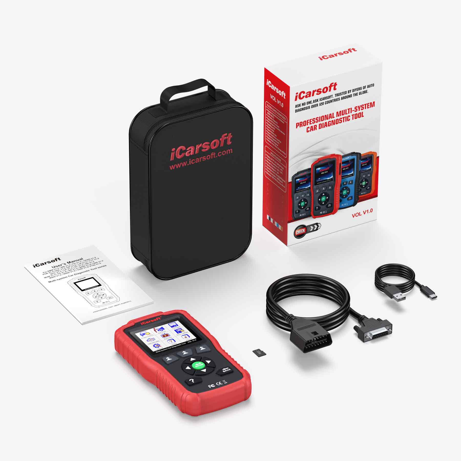 iCarsoft VOL V1.0 Car Diagnostic Tool For Volvo/Saab - Image 7